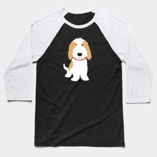 Cute Cartoon Dog | Petit Basset Griffon Vendeen | PBGV Baseball T-Shirt